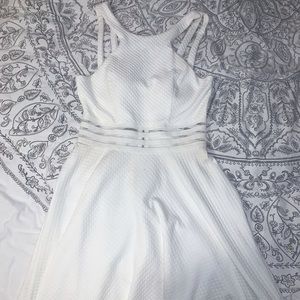 Jodi Kristopher White Dress - Strappy Party Hoco
